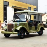 Electric Classic Car Manufacturer - New Energy 8 Seats Outdoor Sightseeing