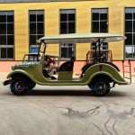 Electric Classic Car Manufacturer - New Energy 8 Seats Outdoor Sightseeing