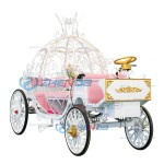 Wedding Carriage Factory - Cinderella Pumpkin Outdoor Decoration