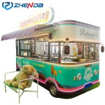 Street Food Cart Manufacturer - Outdoor Mobile Kitchen Frozen Customizable