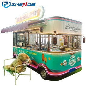 Street Food Cart Manufacturer - Outdoor Mobile Kitchen Frozen Customizable