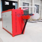 Steel Hoop Bender Factory - Red CNC Bending Machine