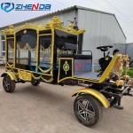 Funeral Carriage Manufacturer - 2023 Special Events Pink European Style