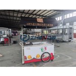 Ice Cream Trolley Factory - Customized Logo Green Hand Trailer Pulley
