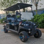 Golf Cart Manufacturer - 4 Seater Club Car with Windshield