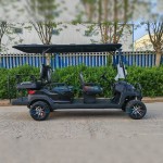 Golf Cart Manufacturer - 4 Seater Club Car with Windshield