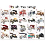 Sightseeing Carriage Factory - Black Convertible Electric Wedding Carriage