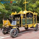 Funeral Carriage Manufacturer - 2023 Special Events Pink European Style