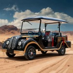 Mini Outdoor Bus Factory - Hot Selling Pink Electric Retro Classic