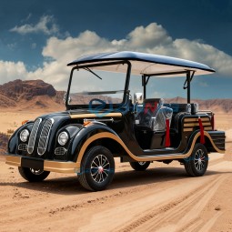 Mini Outdoor Bus Factory - Hot Selling Pink Electric Retro Classic