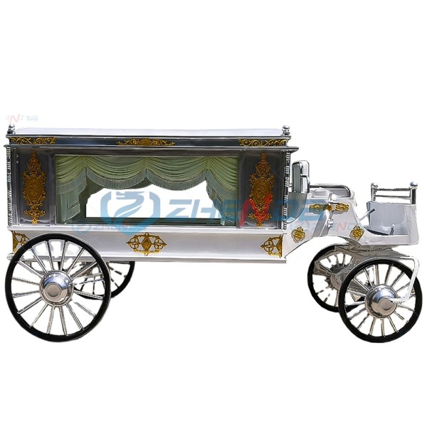 Electric Hearse Factory - 2023 Hot Selling White Gold Inlaid