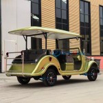 Electric Classic Car Manufacturer - New Energy 8 Seats Outdoor Sightseeing