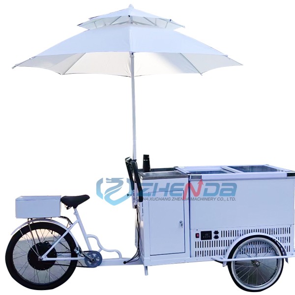 Mobile Food Cart Factory - 2023 New Fashion Popular Ice Cream Sale