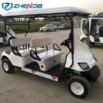 Golf Cart Manufacturer - 4 Wheel Drive Modern 6 Person Seats