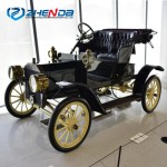 Electric Golf Cart Manufacturer - Black Classic Popular Luxury Retro Convertible