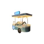 Snack Cart Manufacturer - Outdoor Portable Custom Ice Cream Freezer