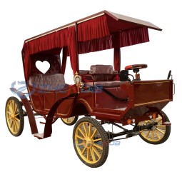 Wedding Carriage Manufacturer - Pumpkin Style Multi-color Bride Carriage