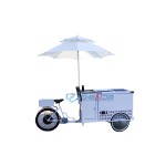 Snack Cart Manufacturer - Outdoor Portable Custom Ice Cream Freezer