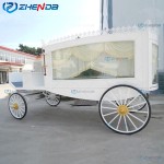 Horse Drawn Hearse Factory - Black Gold Custom Decorated High Quality