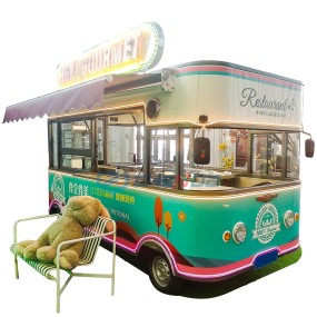 Ice Cream Food Truck Factory - Unique Design New Shape America Best Selling