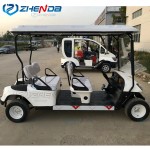 Golf Cart Manufacturer - 4 Wheel Drive Modern 6 Person Seats