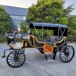 Electric Carriage Factory - Black 6 Seats CE Certified Stage Coach