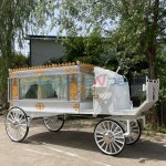 Electric Hearse Factory - 2023 Hot Selling White Gold Inlaid