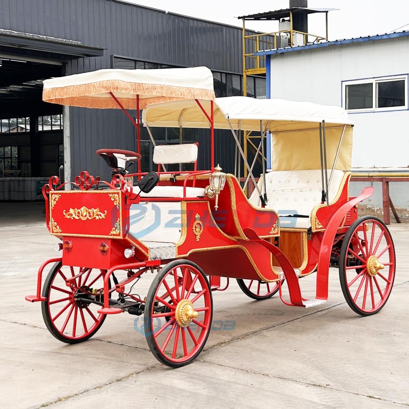 Electric Carriage Factory - Red 6 Seats Special Transportation