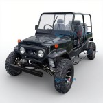 Mini Jeep Manufacturer - Outdoor Electric 4 Seats Gasoline 400CC