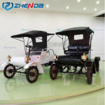 Electric Golf Cart Manufacturer - Black Classic Popular Luxury Retro Convertible