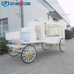 Horse Drawn Hearse Factory - Black Gold Custom Decorated High Quality