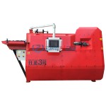Steel Hoop Bender Factory - Red CNC Bending Machine