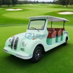 Mini Outdoor Bus Factory - Hot Selling Pink Electric Retro Classic