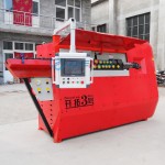 Steel Hoop Bender Factory - Red CNC Bending Machine