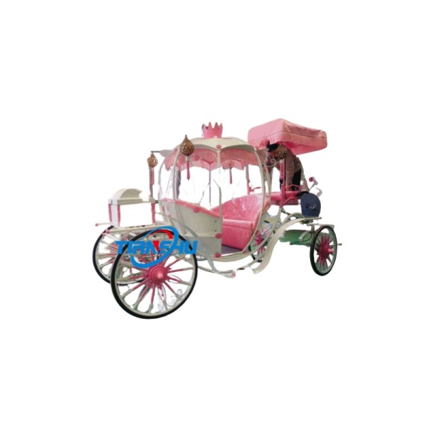 Pumpkin Carriage Factory - Pink Cinderella Party Decoration