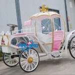 Wedding Carriage Manufacturer - Custom Color Electric Pumpkin Carriage
