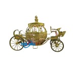 Wedding Carriage Manufacturer - Gold Electric Pumpkin Carriage