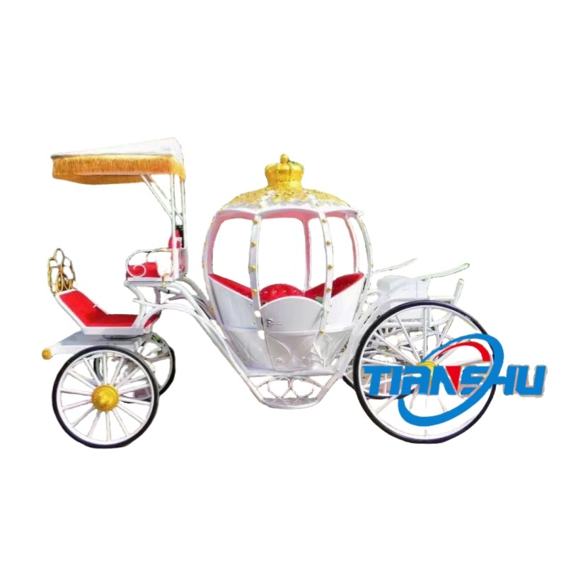 Wedding Carriage Manufacturer - Luxury Classical Electric Pumpkin Cart
