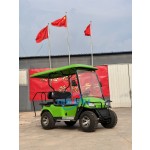 Electric Golf Cart Manufacturer - 4 Seat Off Road Pedal Powered