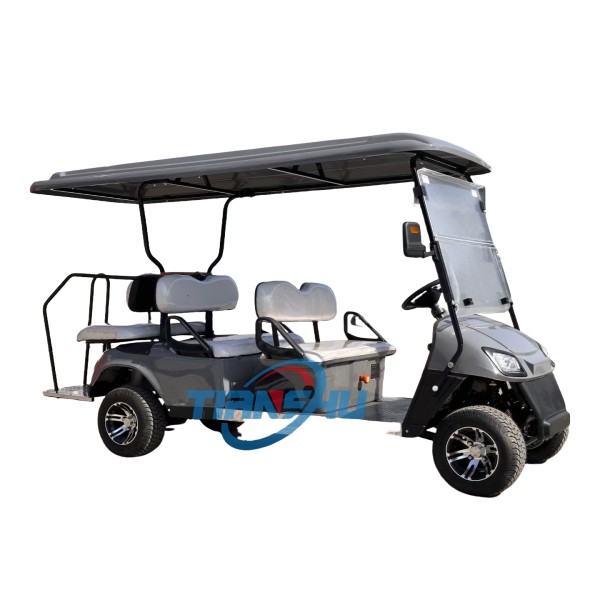 Golf Cart Factory - New Energy 4 Seat Club Guide Car
