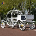 Wedding Carriage Factory - Pink Sightseeing Pumpkin Carriage