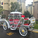 Wedding Carriage Factory - Pink Sightseeing Pumpkin Carriage