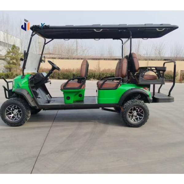 Golf Car Manufacturer - 6Seater High Safety Global Market
