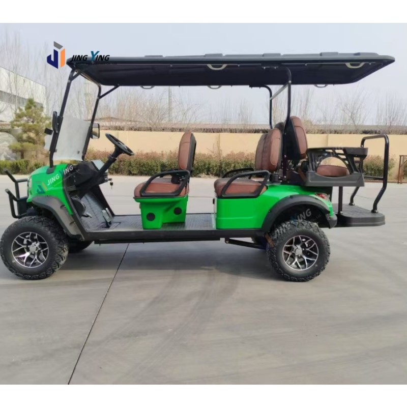 Golf Car Manufacturer - 6Seater High Safety Global Market