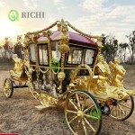 Princess Carriage Factory - Pink Blue Colorful Horseless