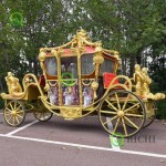 Electric Horse Carriage Factory - Red Luxury Elegant Decoration