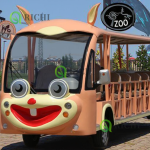 Electric Sightseeing Bus Manufacturer - Utility Durable Enclosed