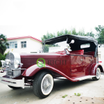 Classic Car Factory - Red 4 Wheel Drivable Hotel