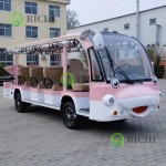 Electric Sightseeing Bus Manufacturer - Utility Durable Enclosed
