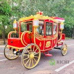 Princess Carriage Factory - Pink Blue Colorful Horseless